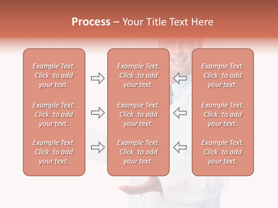 Surgeon Present Hand PowerPoint Template