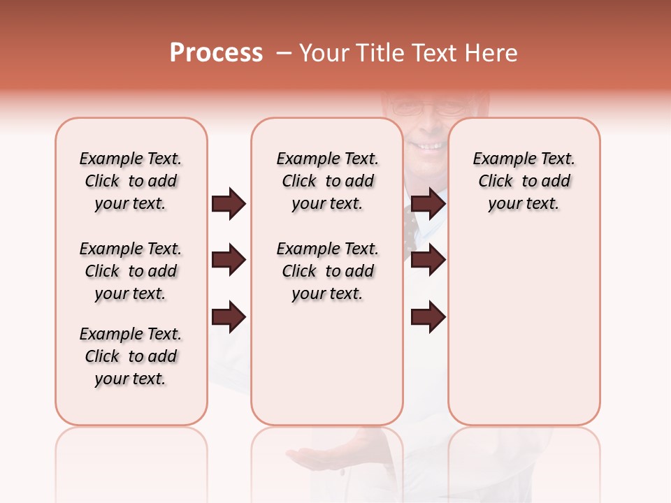 Surgeon Present Hand PowerPoint Template
