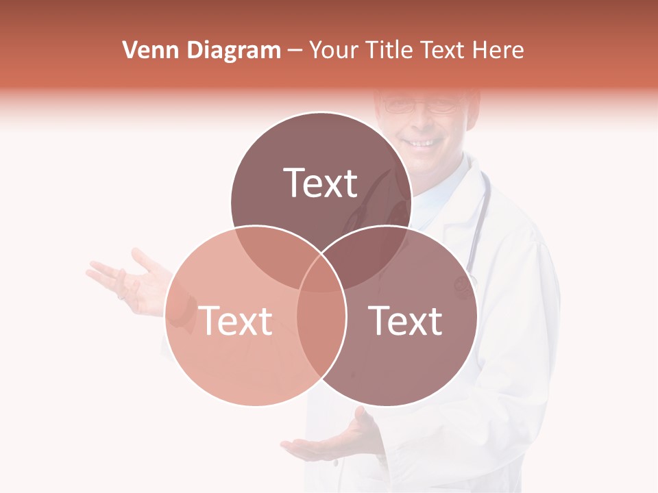 Surgeon Present Hand PowerPoint Template