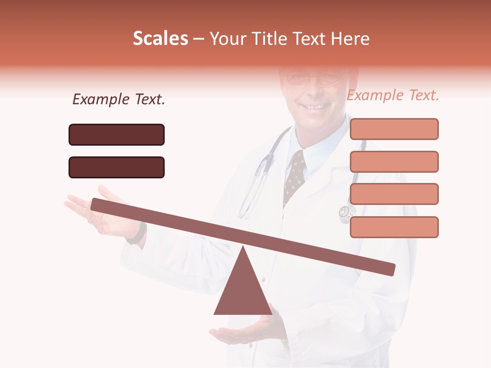 Surgeon Present Hand PowerPoint Template