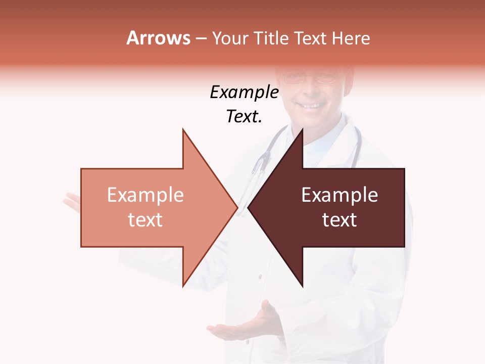 Surgeon Present Hand PowerPoint Template