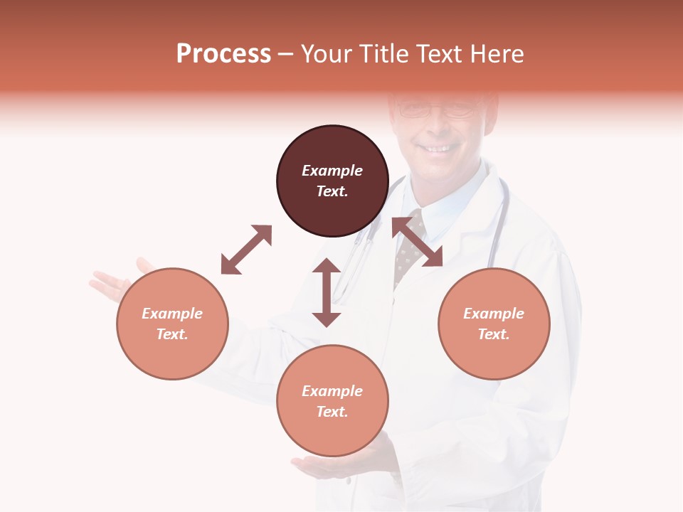 Surgeon Present Hand PowerPoint Template