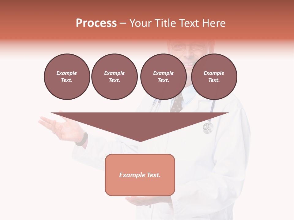 Surgeon Present Hand PowerPoint Template