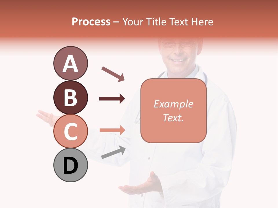 Surgeon Present Hand PowerPoint Template