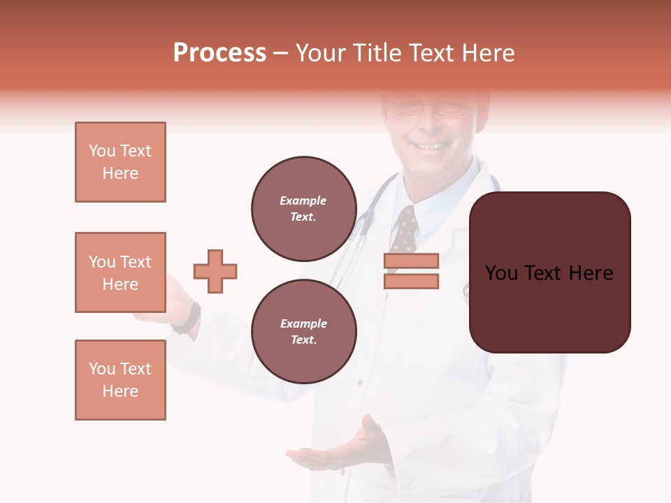 Surgeon Present Hand PowerPoint Template