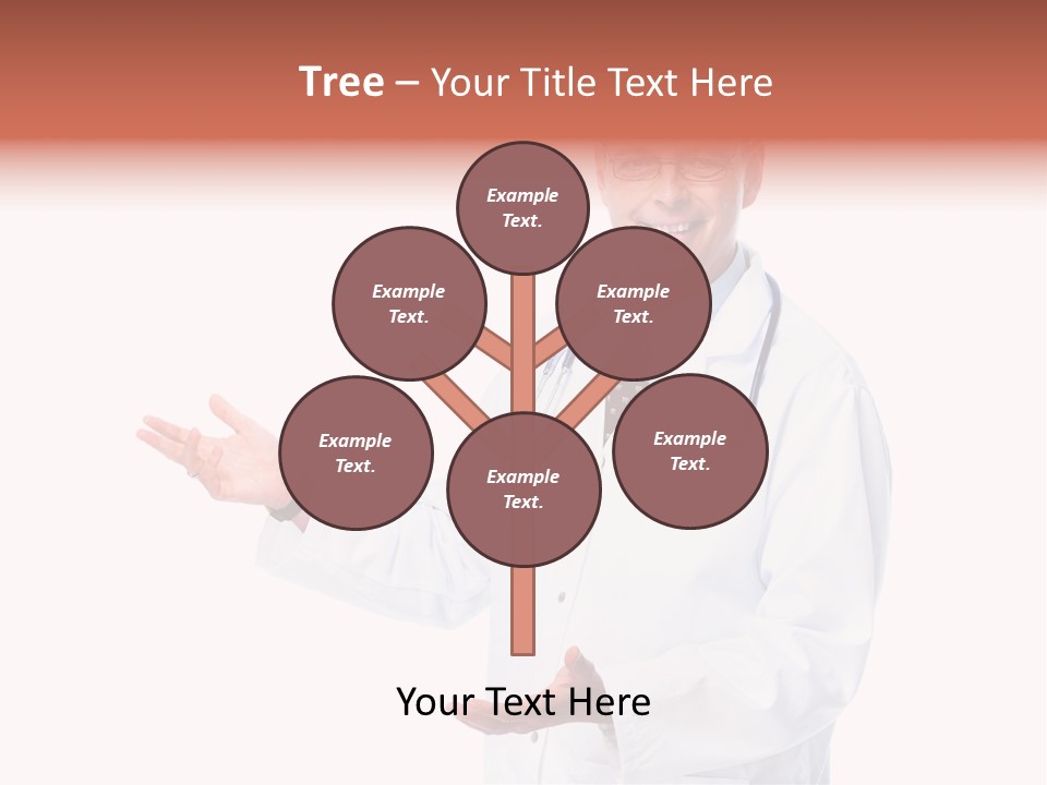 Surgeon Present Hand PowerPoint Template