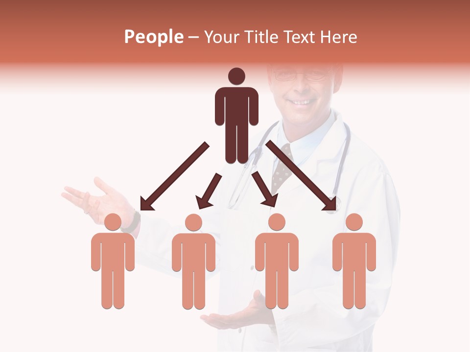 Surgeon Present Hand PowerPoint Template