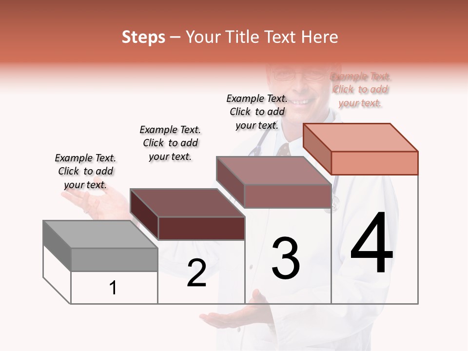 Surgeon Present Hand PowerPoint Template