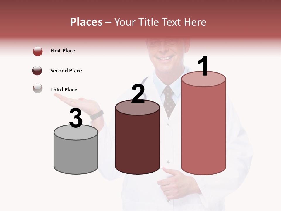 Job Male Caucasian PowerPoint Template