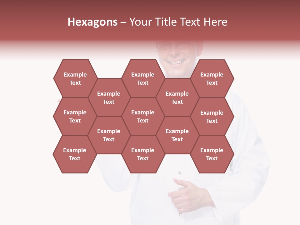 Job Male Caucasian PowerPoint Template