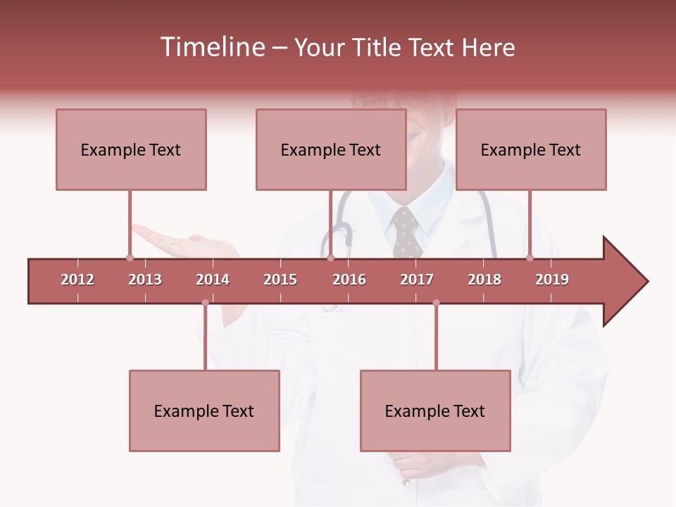 Job Male Caucasian PowerPoint Template
