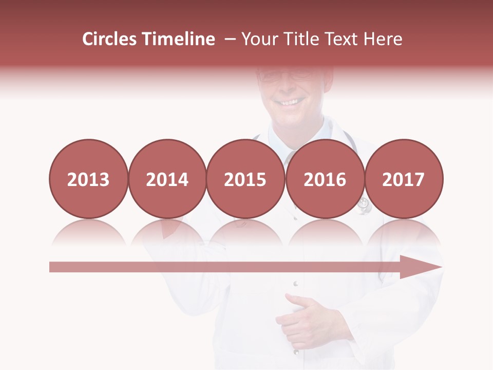 Job Male Caucasian PowerPoint Template