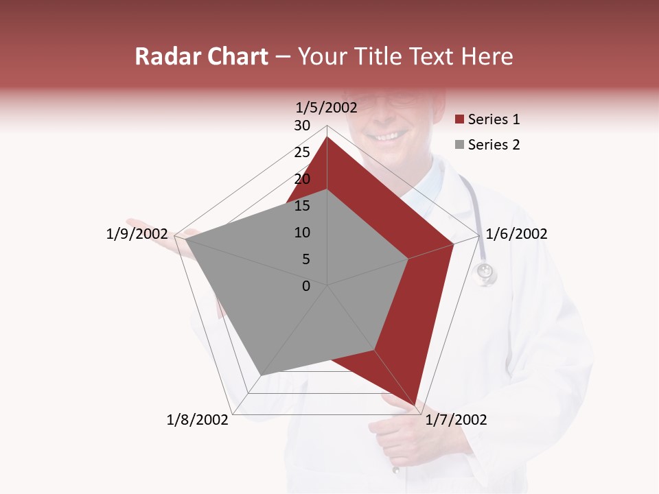 Job Male Caucasian PowerPoint Template