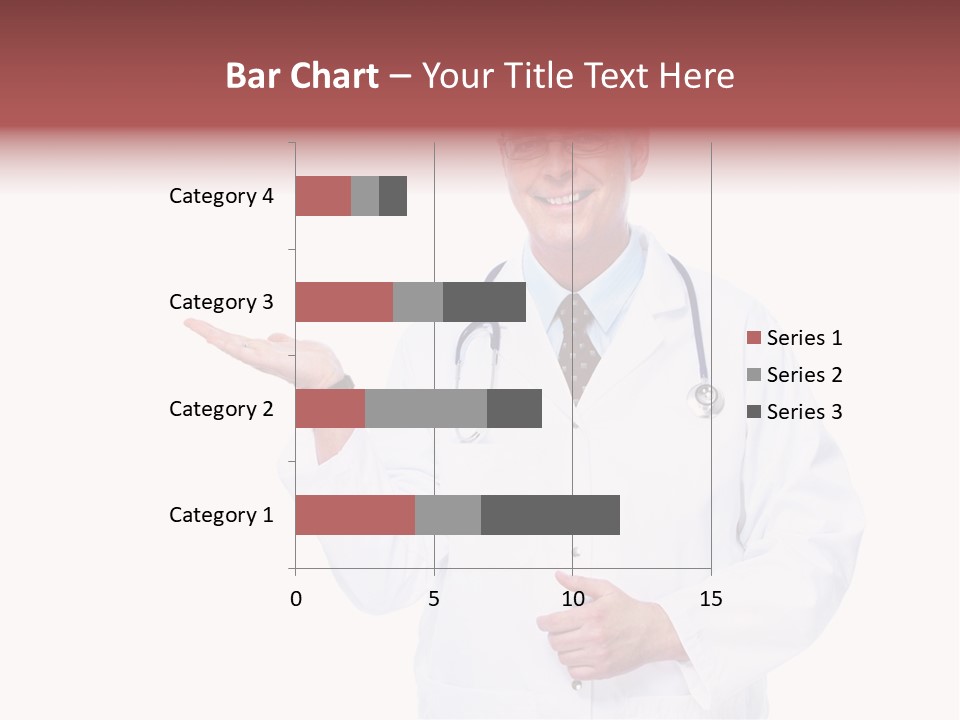 Job Male Caucasian PowerPoint Template