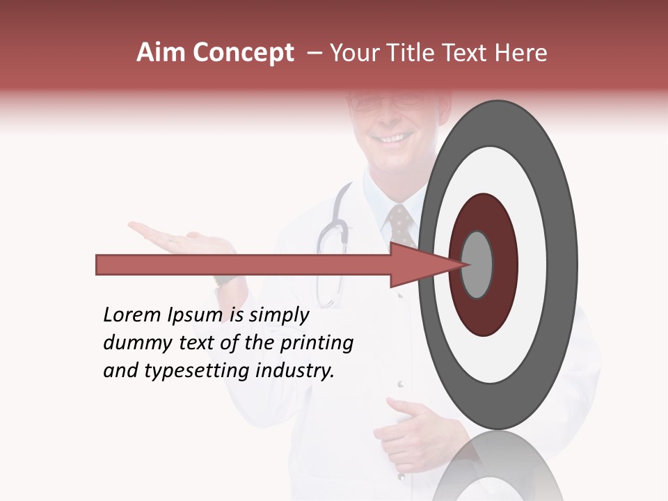 Job Male Caucasian PowerPoint Template