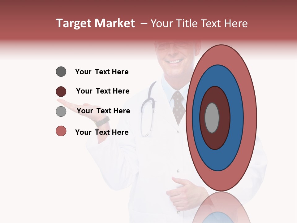 Job Male Caucasian PowerPoint Template