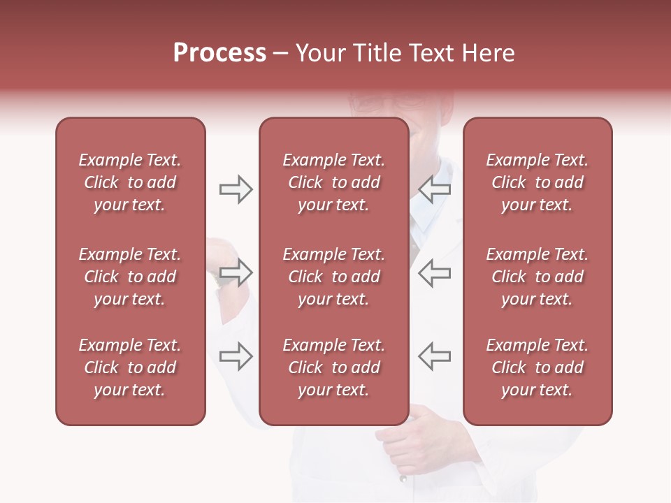 Job Male Caucasian PowerPoint Template