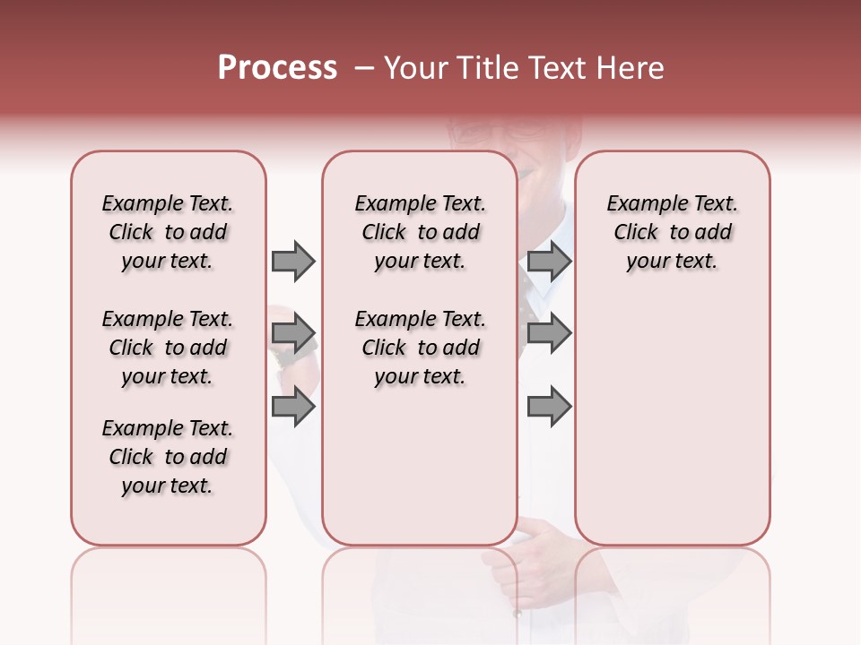 Job Male Caucasian PowerPoint Template
