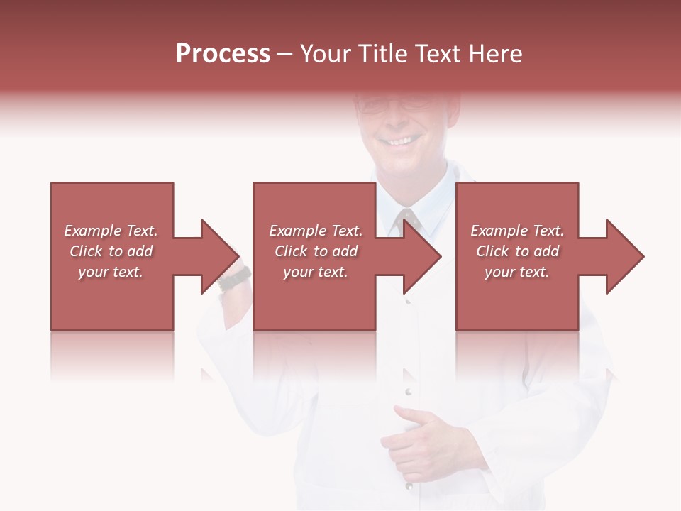 Job Male Caucasian PowerPoint Template