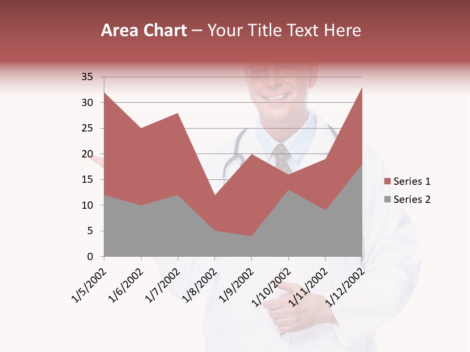 Job Male Caucasian PowerPoint Template