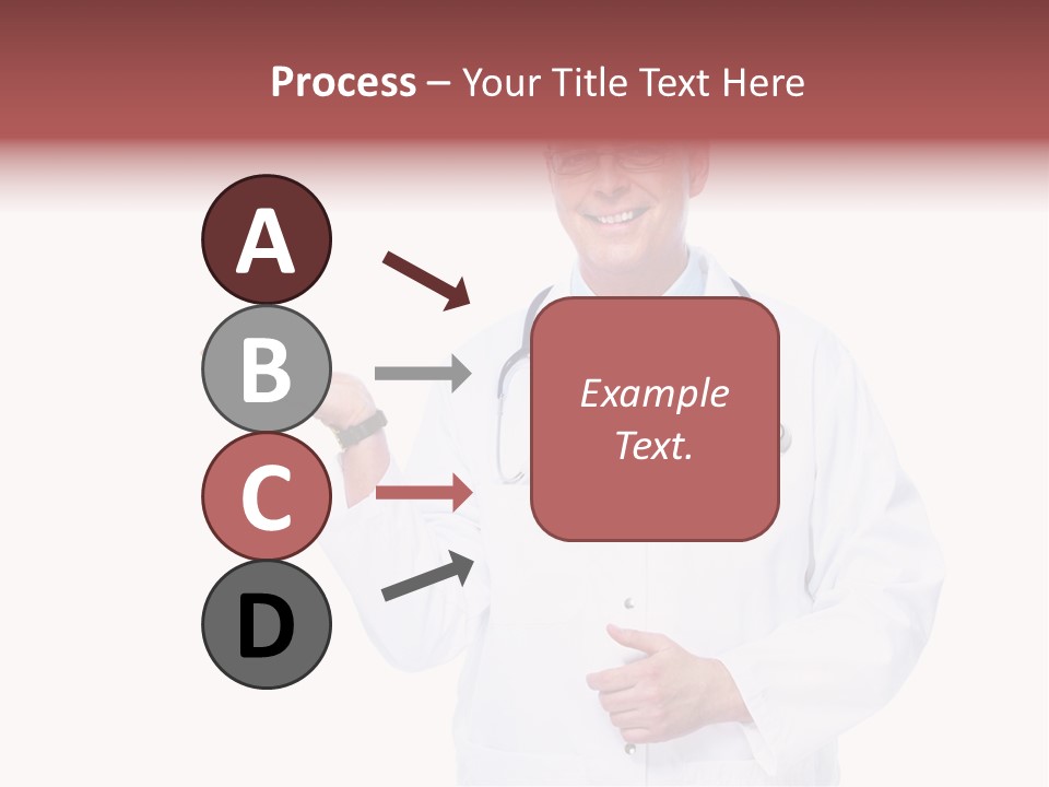 Job Male Caucasian PowerPoint Template