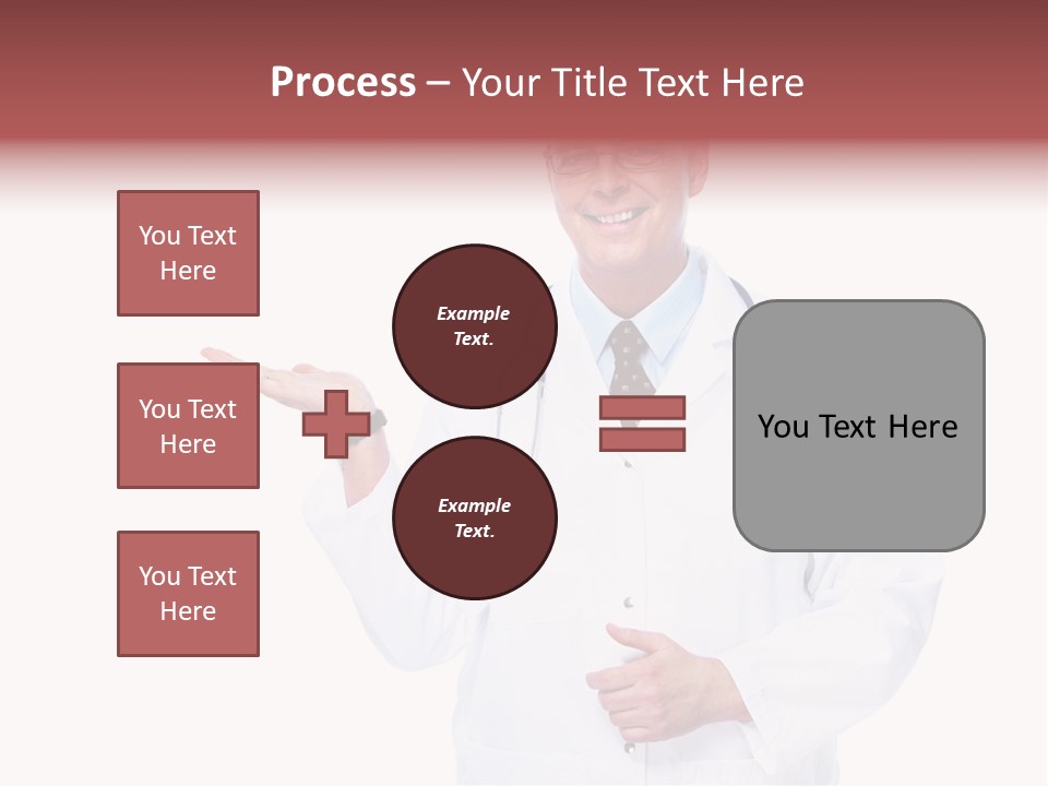 Job Male Caucasian PowerPoint Template