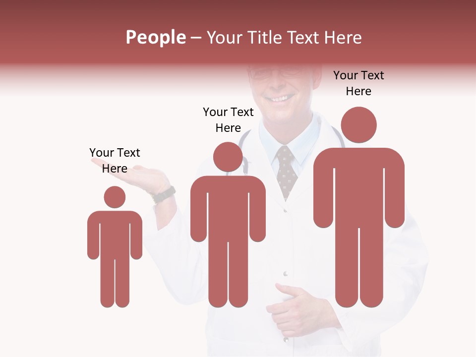 Job Male Caucasian PowerPoint Template