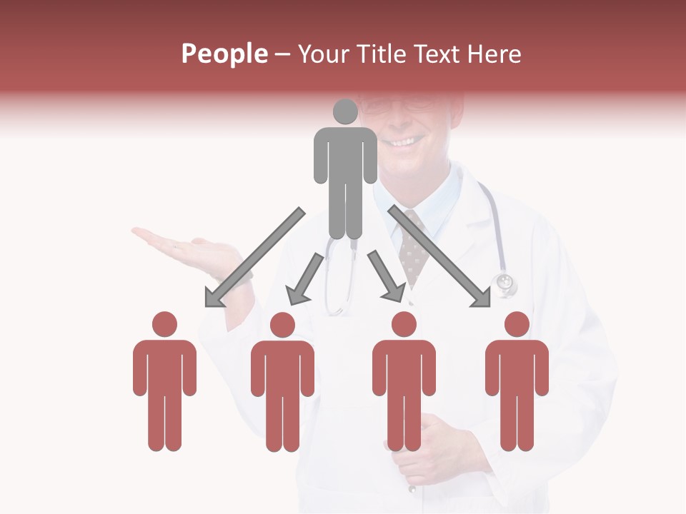 Job Male Caucasian PowerPoint Template