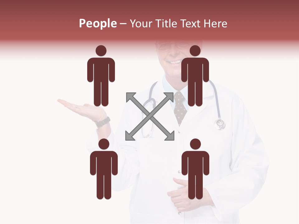 Job Male Caucasian PowerPoint Template