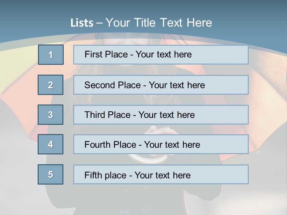 Cute Beauty Summer PowerPoint Template