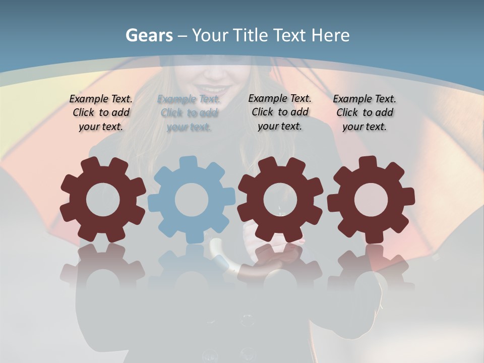 Cute Beauty Summer PowerPoint Template