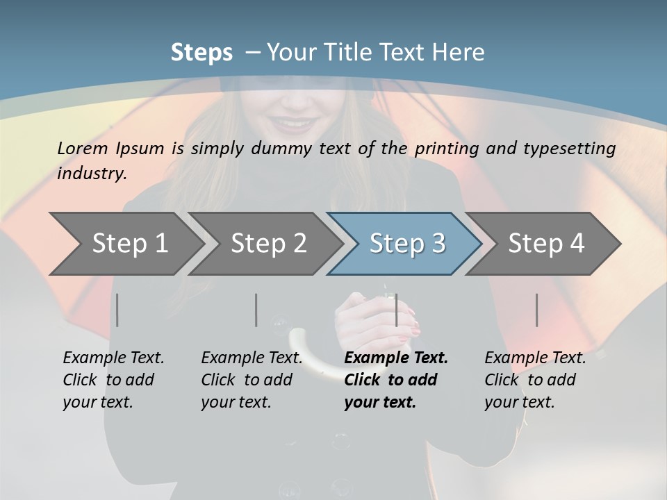 Cute Beauty Summer PowerPoint Template