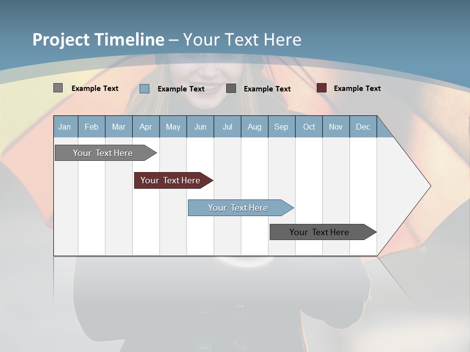 Cute Beauty Summer PowerPoint Template