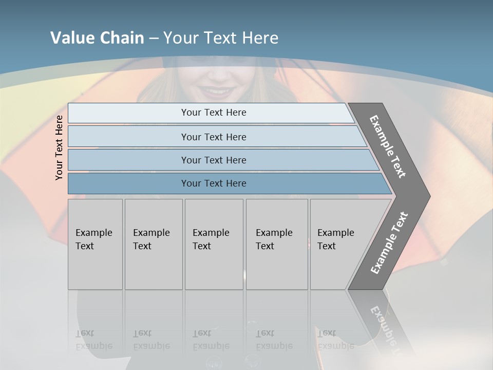 Cute Beauty Summer PowerPoint Template