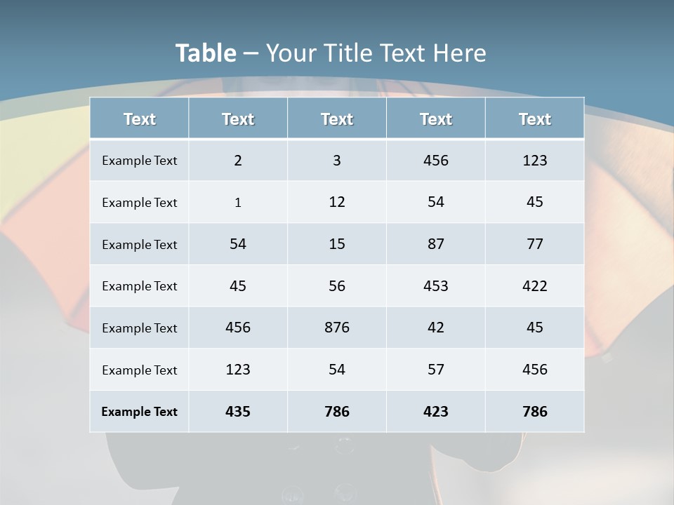 Cute Beauty Summer PowerPoint Template