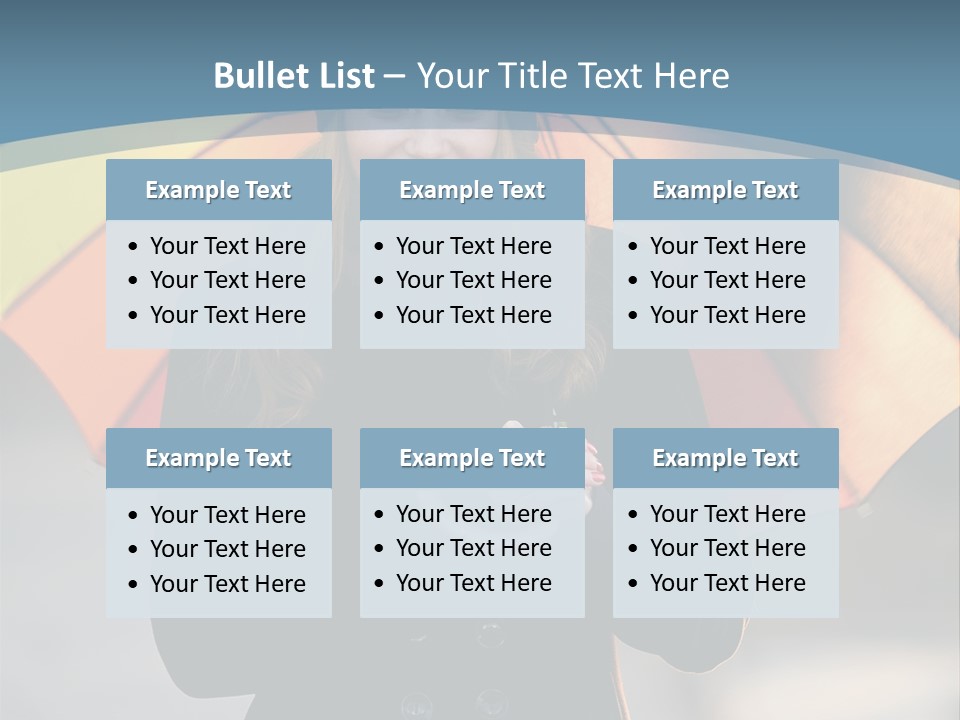 Cute Beauty Summer PowerPoint Template