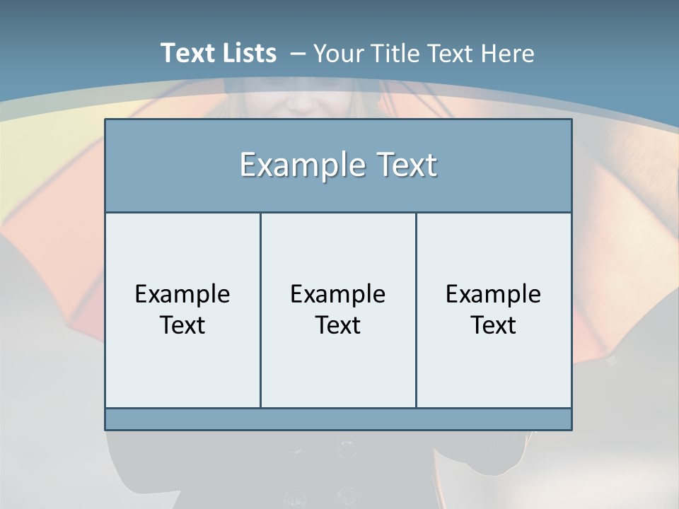 Cute Beauty Summer PowerPoint Template