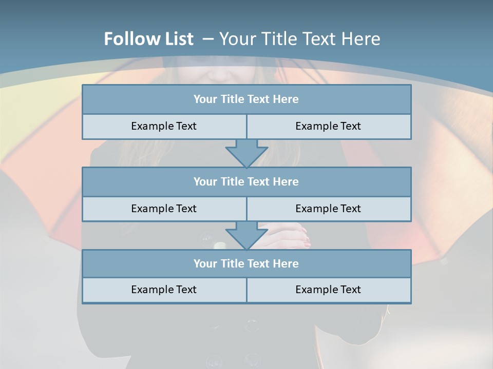 Cute Beauty Summer PowerPoint Template