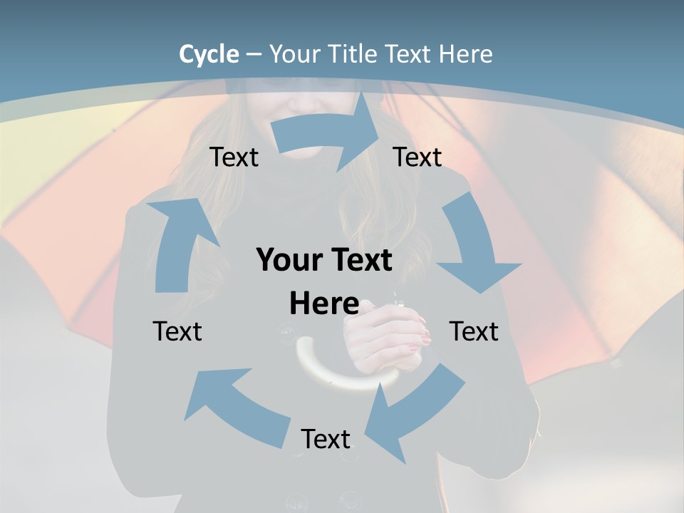 Cute Beauty Summer PowerPoint Template