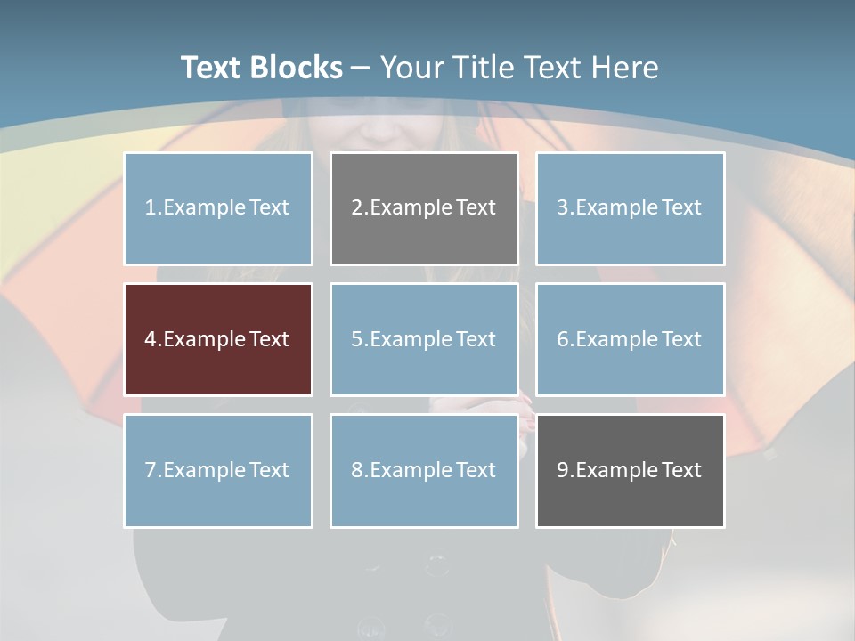 Cute Beauty Summer PowerPoint Template