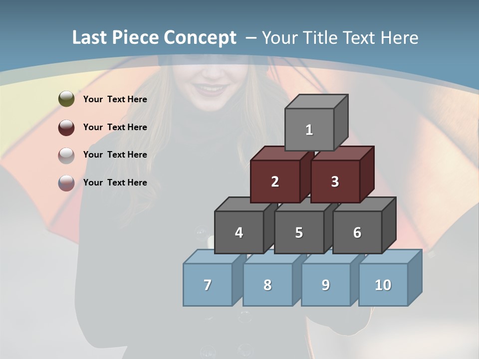 Cute Beauty Summer PowerPoint Template