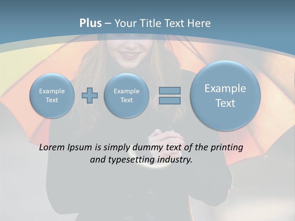 Cute Beauty Summer PowerPoint Template
