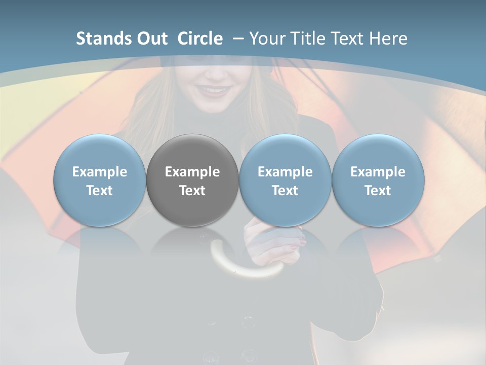 Cute Beauty Summer PowerPoint Template