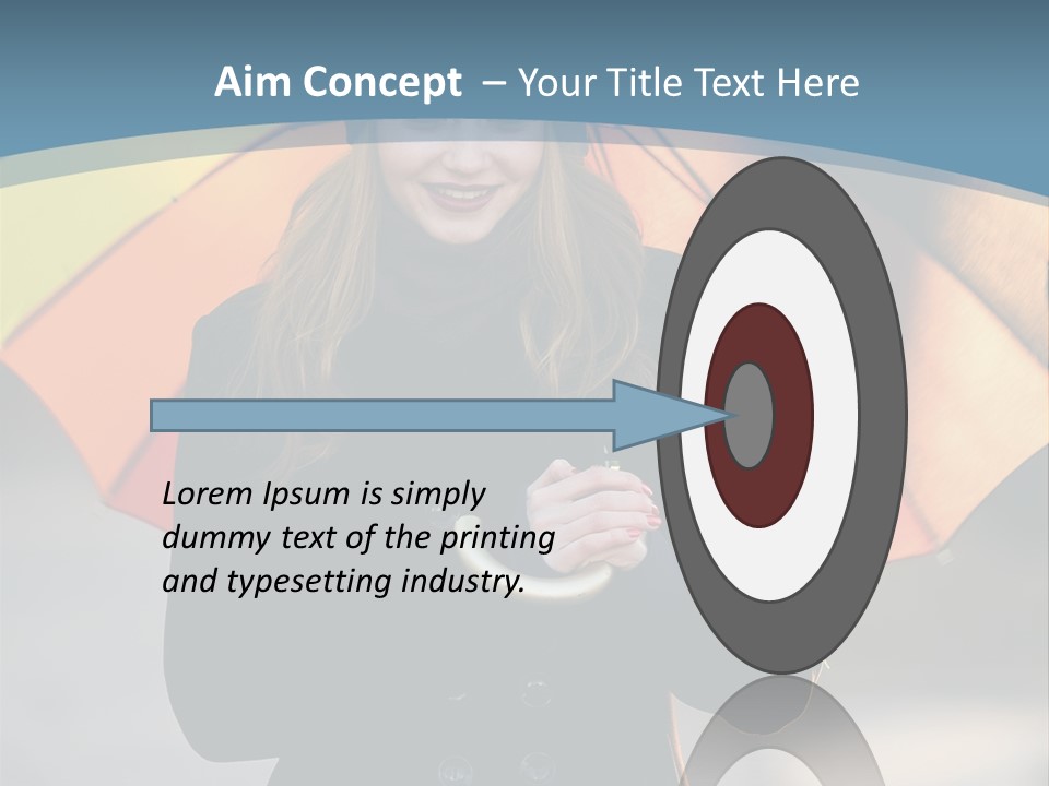 Cute Beauty Summer PowerPoint Template