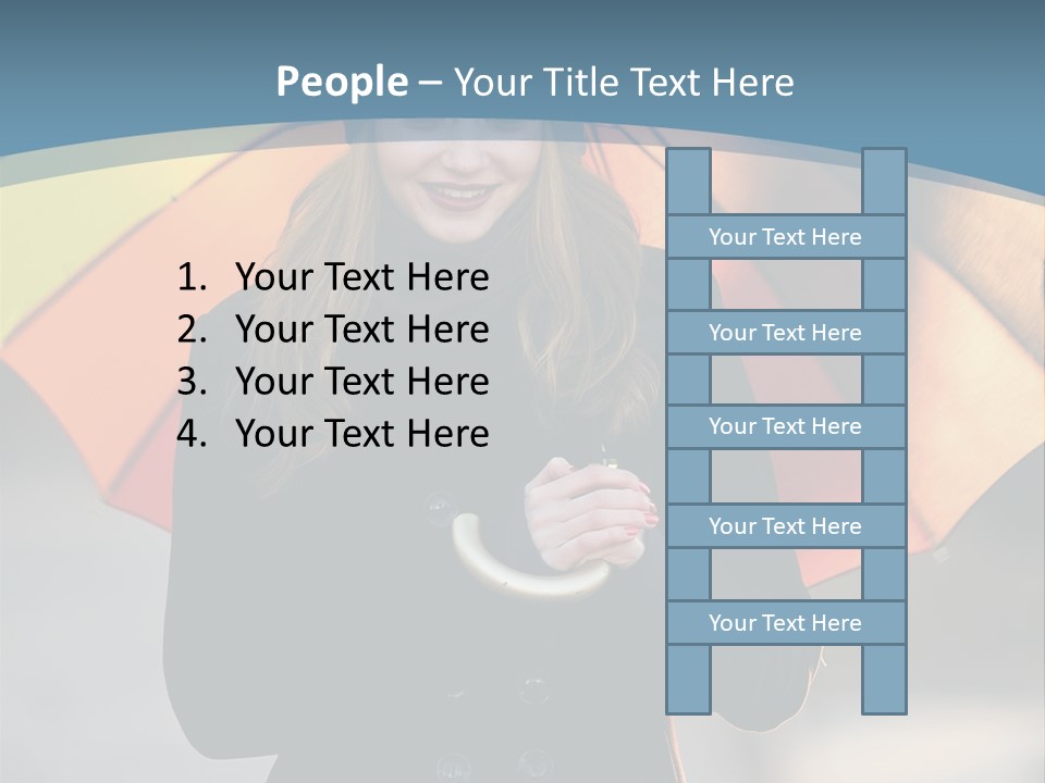 Cute Beauty Summer PowerPoint Template
