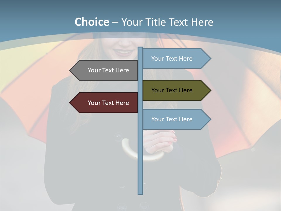 Cute Beauty Summer PowerPoint Template