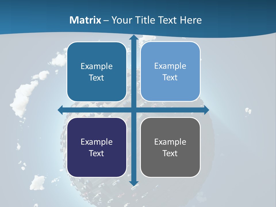 Planet Environment Blue PowerPoint Template