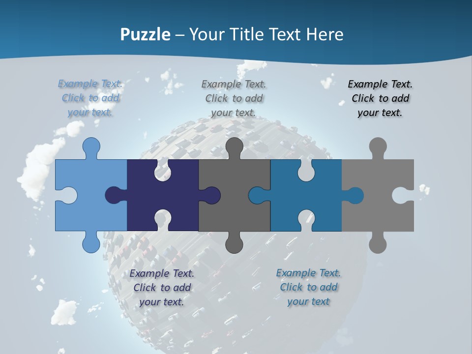 Planet Environment Blue PowerPoint Template