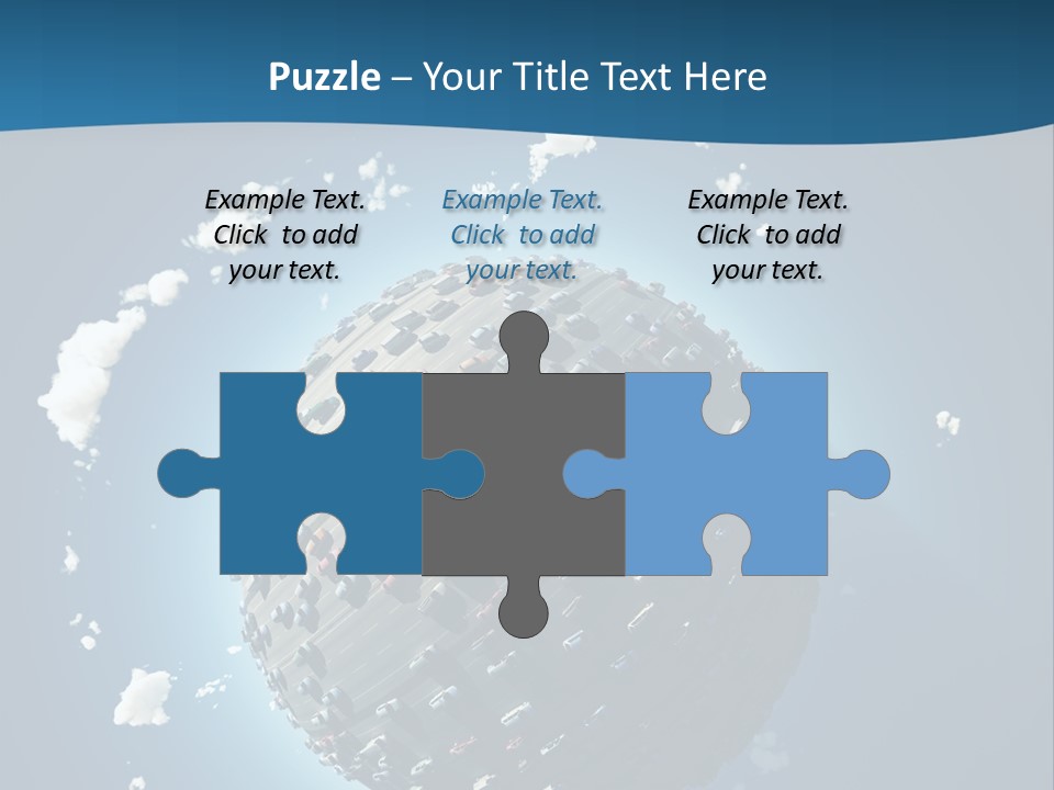 Planet Environment Blue PowerPoint Template