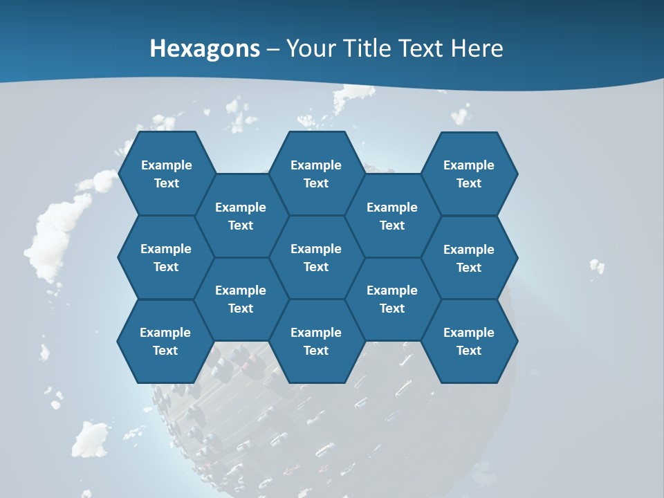 Planet Environment Blue PowerPoint Template